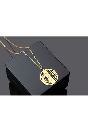 گردنبند جواهر طلائی زنانه DECOVIENO - کد 850404077