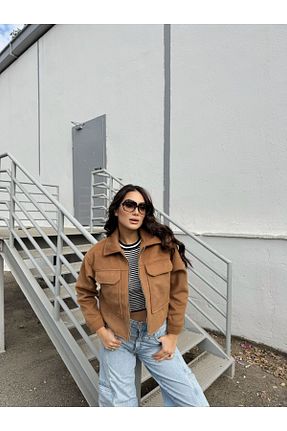 لباس قهوه ای زنانه بافتنی Sindimoda - کد 873235458