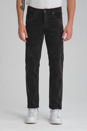 شلوار طوسی مردانه پنبه ای muzzo jeans - کد 873258670