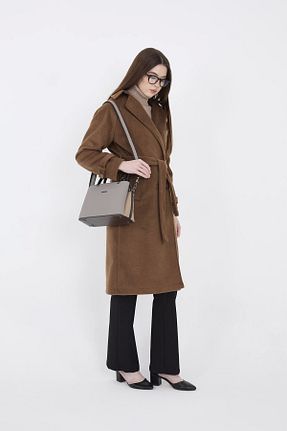 کیف دستی طوسی زنانه سایز متوسط CRESSBERRY - کد 873297994