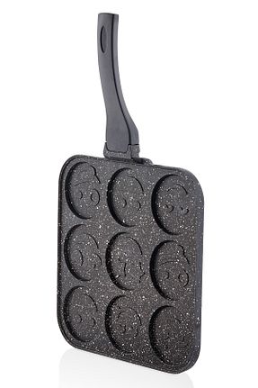 ماهیتابه طوسی 1 پارچه Taç - کد 873303392