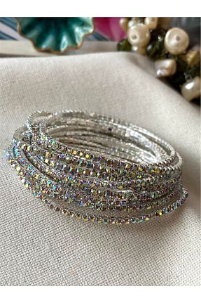 دستبند استیل (فولاد) رنگی زنانه استیل (فولاد) Ervalina - کد 873345753