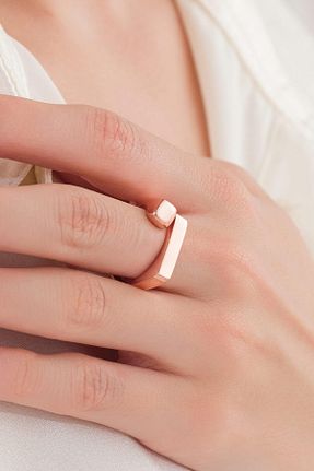 انگشتر نقره صورتی زنانه 925 عیار Tmt Silver - کد 873275727