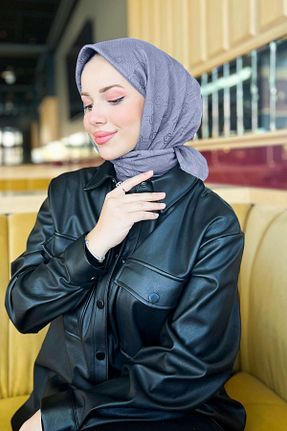 روسری طلائی پنبه ای Aker - کد 866799350