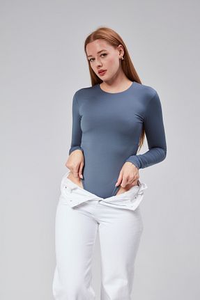 لباس طوسی زنانه بافت AYSELIZA - کد 873344096