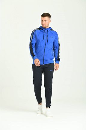 ست گرمکن آبی مردانه مخلوط پلی استر Cramp Spor - کد 415451509