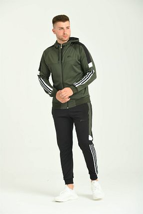 ست گرمکن خاکی مردانه مخلوط پلی استر Cramp Spor - کد 751609466