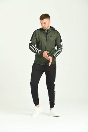 ست گرمکن خاکی مردانه مخلوط پلی استر Cramp Spor - کد 751609466