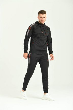 ست گرمکن مشکی مردانه مخلوط پلی استر Cramp Spor - کد 415417865