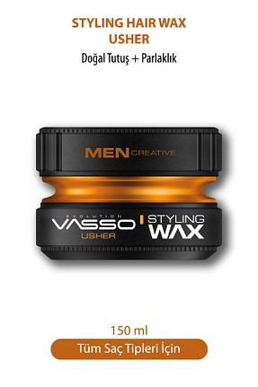 واکس و کرم فرم دهنده مو Vasso Men - کد 3695864