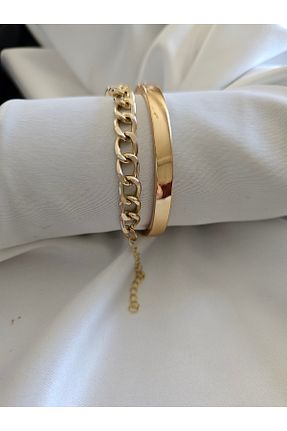 دستبند جواهر رنگی زنانه روکش طلا NEON PLUS - کد 873308966