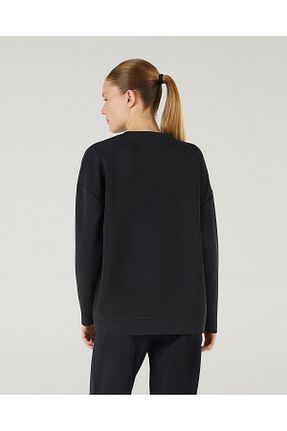 سوئیشرت اسپرت مشکی زنانه رگولار Skechers - کد 871577483