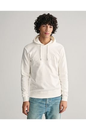 سوئیشرت بژ مردانه ساده Gant - کد 354032265