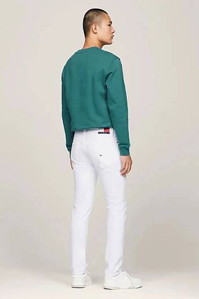 شلوار جین سرمه ای مردانه استاندارد Tommy Jeans - کد 873326515