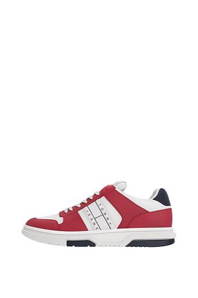 کفش اسنیکر قرمز مردانه بند دار Tommy Jeans - کد 873326283