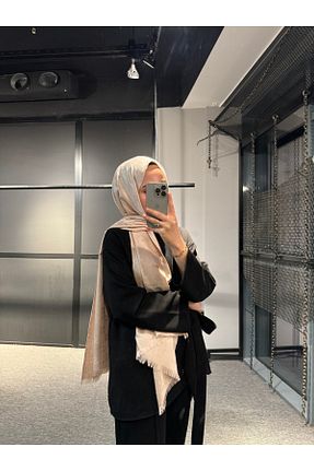 شال نباتی زنانه کشمیر BAHARİLTAS - کد 873327807