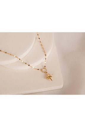 گردنبند طلا زرد زنانه 14 عیار Safir Kuyumculuk - کد 873321864