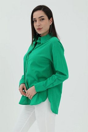 پیراهن سبز زنانه رگولار GIDY - کد 873351053