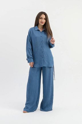 پیراهن سرمه ای زنانه Fitted GIDY - کد 873360121