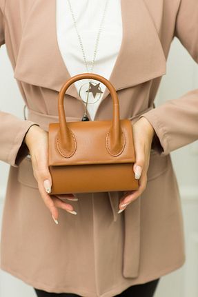 کیف پورتفوی و کلاچ قهوه ای زنانه weem bag - کد 868565979