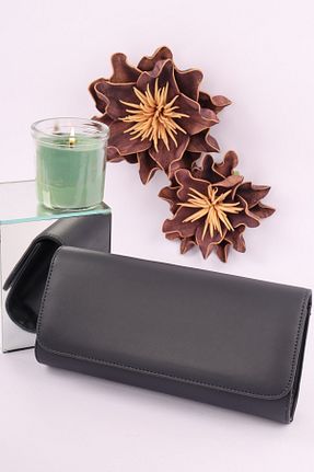 کیف مجلسی سرمه ای زنانه چرم مصنوعی weem bag - کد 868563823