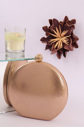 کیف مجلسی متالیک زنانه چرم مصنوعی weem bag - کد 873040228
