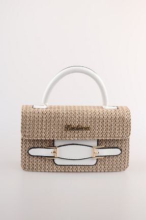 کیف پورتفوی و کلاچ سفید زنانه weem bag - کد 868566395