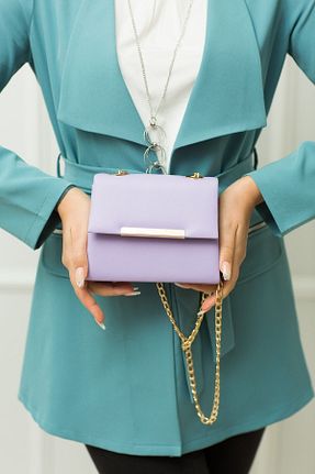 کیف پورتفوی و کلاچ بنفش زنانه weem bag - کد 868563804