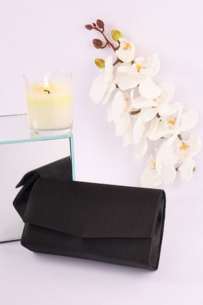 کیف مجلسی مشکی زنانه چرم مصنوعی weem bag - کد 871671837