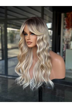 کلاه گیس زرد زنانه Fenomen Peruk - کد 873481377