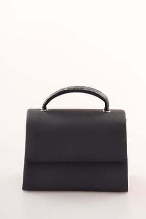 کیف مجلسی مشکی زنانه چرم مصنوعی weem bag - کد 868566829