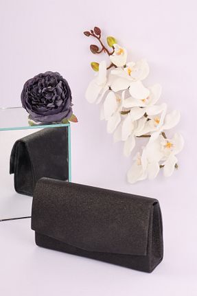 کیف مجلسی مشکی زنانه چرم مصنوعی weem bag - کد 871671949