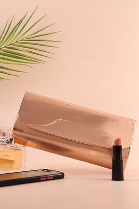 کیف مجلسی متالیک زنانه چرم مصنوعی weem bag - کد 871671804