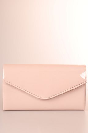 کیف مجلسی صورتی زنانه چرم مصنوعی weem bag - کد 868567323