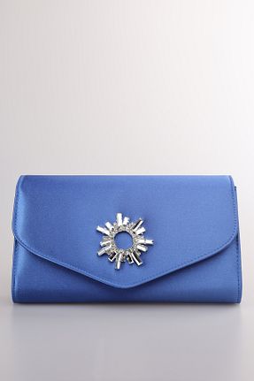 کیف مجلسی سرمه ای زنانه چرم مصنوعی weem bag - کد 868566724