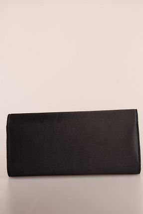 کیف مجلسی مشکی زنانه چرم مصنوعی weem bag - کد 868566403
