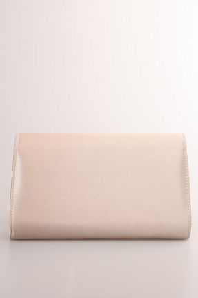 کیف مجلسی طلائی زنانه چرم مصنوعی weem bag - کد 868567746