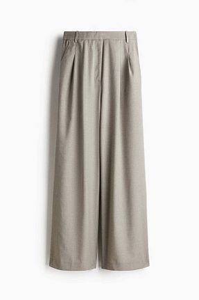 شلوار بژ زنانه پنبه ای H&M - کد 879477358