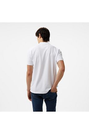 پولوشرت سفید مردانه پنبه ای Nautica - کد 681227108