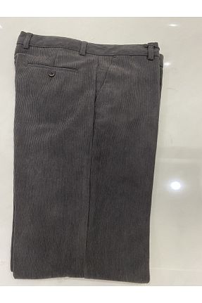 شلوار قهوه ای مردانه مخمل DostumGiyim - کد 474804522