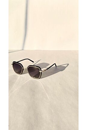 عینک آفتابی مشکی زنانه هندسی KAMM - کد 873617523