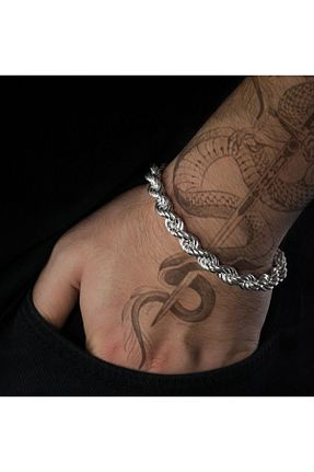 گردنبند نقره متالیک زنانه 925 عیار Abel Custom Ring - کد 873664766