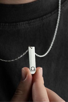گردنبند نقره مردانه 925 عیار Vetro Silver - کد 850587040