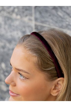تاج زرشکی زنانه مخمل Atılgan Grp - کد 873666262