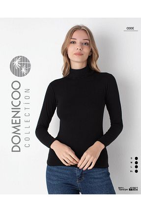 بادی مشکی زنانه یقه ماهیگیر domenıcoo - کد 873684246