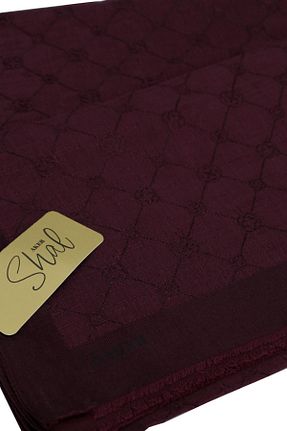 شال بنفش زنانه پنبه ای Aker - کد 873678483