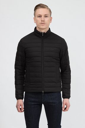 کاپشن مشکی مردانه رگولار Emporio Armani - کد 154299601