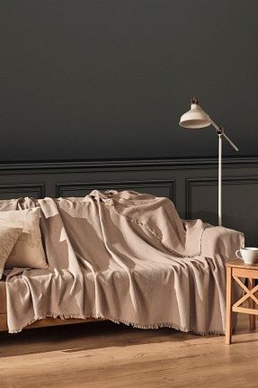 کاور مبل بژ پنبه ای Viaden - کد 446488820