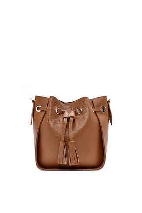 کیف پستچی صورتی زنانه چرم خالص Sole Sisters - کد 864729613