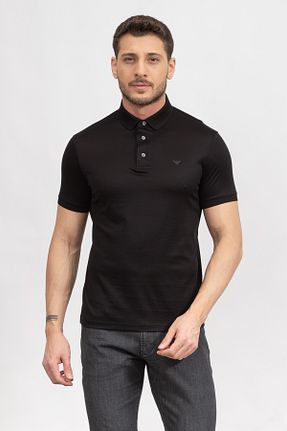 پولوشرت مشکی مردانه Liyosel Emporio Armani - کد 290514507